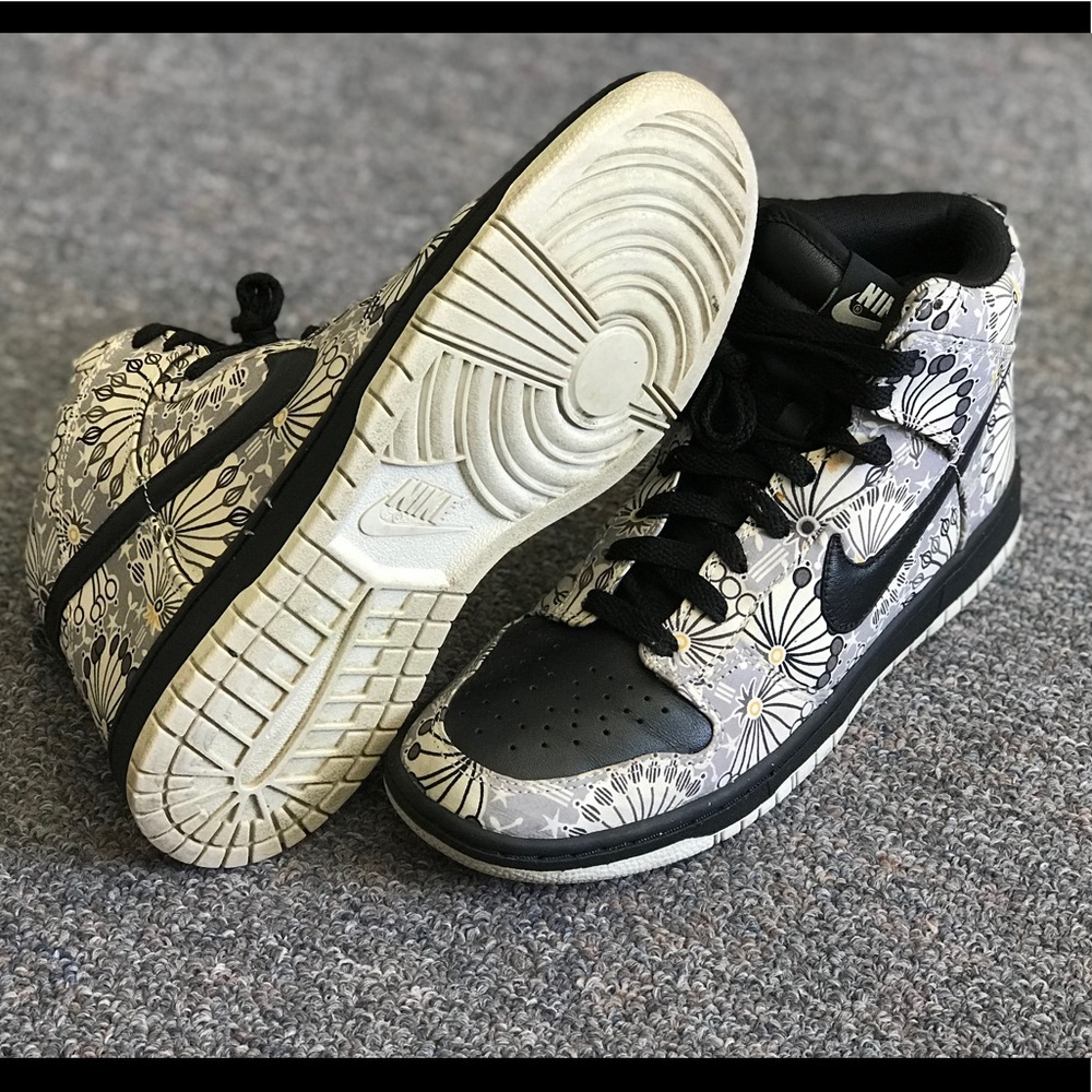Nike Dunk hi skinny premium Liberty London Sz 8.5 - Picture 7 of 8